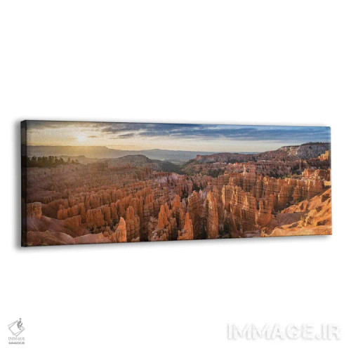 تابلو Bryce Canyon National Park, Utah, USA,هوتوز (ستونهای سنگی) هنگام طلوع، پارک ملی برایس کنیون، یوتا، آمریکا اثر یان بکه - نمای پرسپکتیو محصول