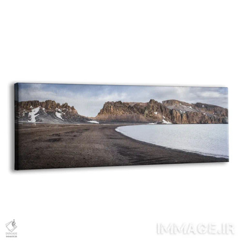 تابلو South Shetland Islands,پانورامای جزیره دیسپشن، جزایر شتلند جنوبی اثر یان بکه - نمای پرسپکتیو محصول