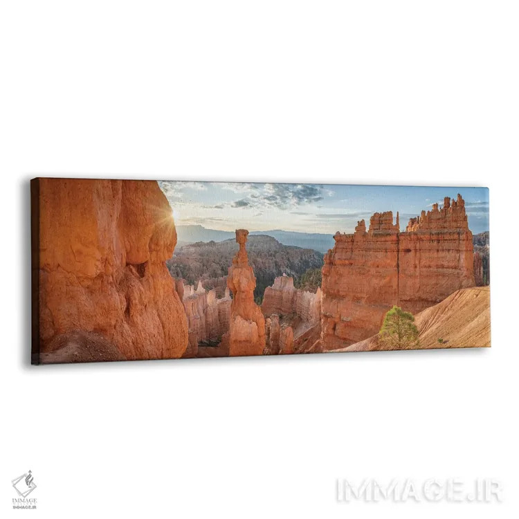 تابلو Bryce Canyon National Park, Utah, USA,چکش ثور در طلوع آفتاب، پارک ملی بریس کنیون، یوتا، ایالات متحده اثر یان بکه - نمای پرسپکتیو محصول
