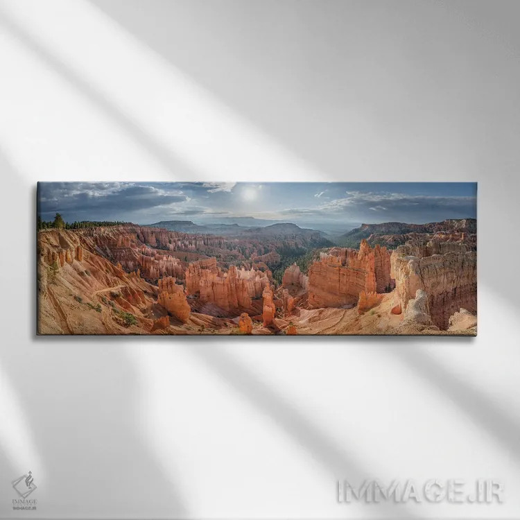 تابلو Utah, USA,پارک ملی بریس کنیون در تابستان، یوتا، ایالات متحده اثر یان بکه - نمای روبهرو روی دیوار