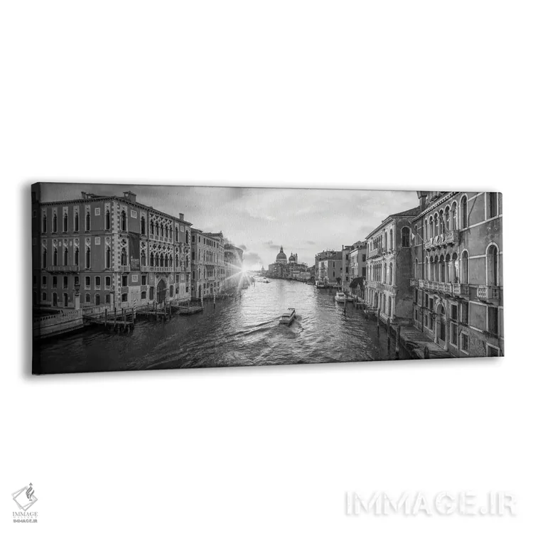 تابلو Venice, Italy,نمای پانورامی کانال بزرگ ونیز در طلوع آفتاب، ایتالیا اثر یان بکه - نمای پرسپکتیو محصول