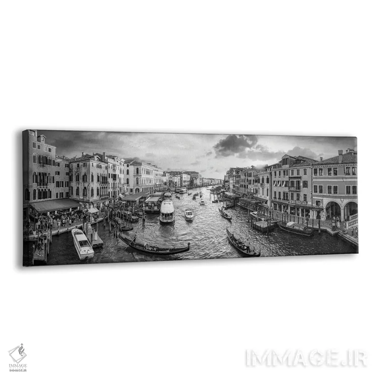 تابلو Venice, Italy,نمای پانورامی کانال بزرگ ونیز در غروب آفتاب، ایتالیا اثر یان بکه - نمای پرسپکتیو محصول