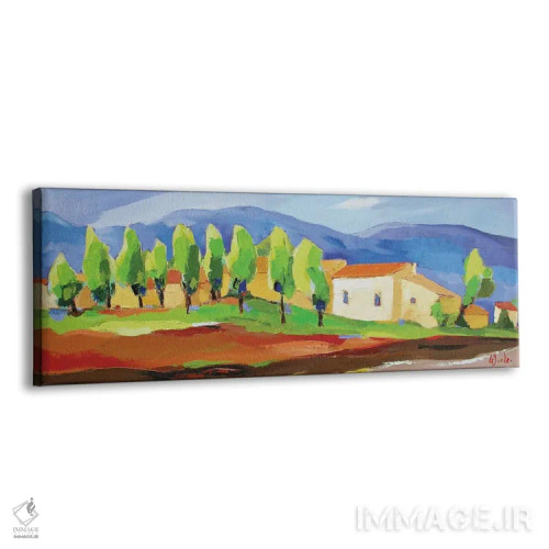 تابلو بهار در پروانس اثر ژان-نوئل لو ژونتر - نمای پرسپکتیو محصول