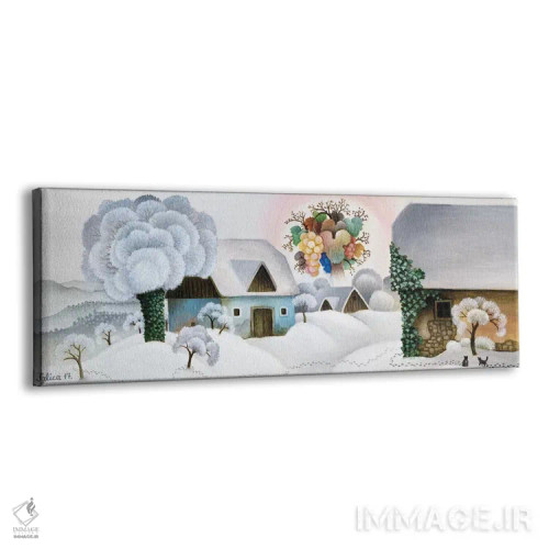 تابلو خاطرات پاییز اثر جوسیپ فالیچا - نمای پرسپکتیو محصول