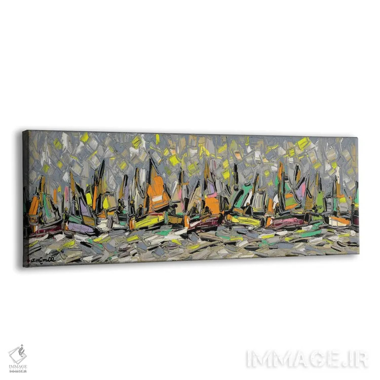 تابلو بادبانهای متحرک اثر یواخیم مکمیلان - نمای پرسپکتیو محصول