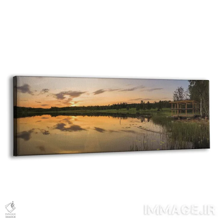 تابلو مه صبحگاهی اثر اندرز یورولف - نمای پرسپکتیو محصول