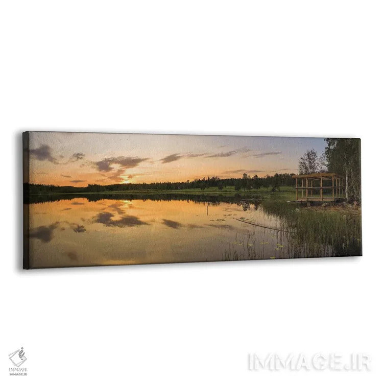 تابلو مه صبحگاهی اثر اندرز یورولف - نمای پرسپکتیو محصول