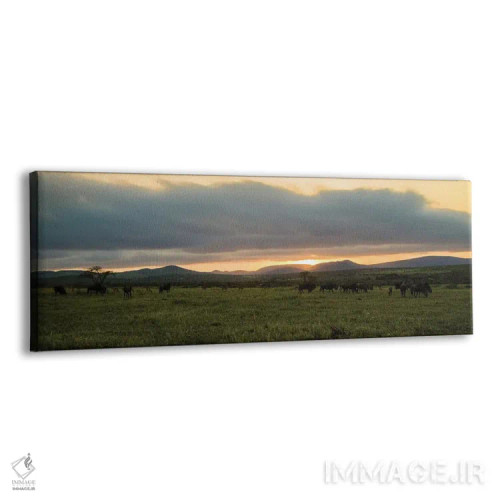 تابلو عصر در طبیعت اثر اندرز یورولف - نمای پرسپکتیو محصول