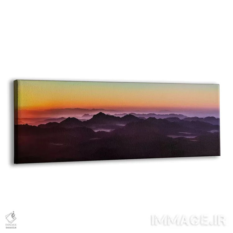 تابلو سینای مهآلود (کوه سینا) اثر عکاسی جاناتان راس - نمای پرسپکتیو محصول