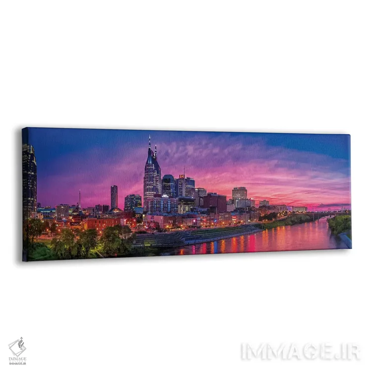 تابلو درخشش نشویل اثر عکاسی جاناتان راس - نمای پرسپکتیو محصول