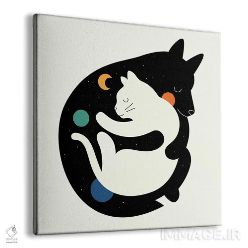 تابلو بیشتر بغل کن، کمتر بجنگ اثر اندی وستفِیس - نمای پرسپکتیو محصول