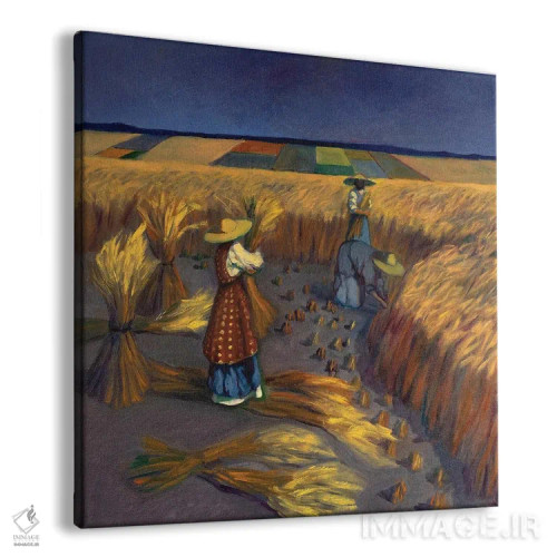 تابلو هممزرعهایها اثر الکساندر واشاکمدزه - نمای پرسپکتیو محصول