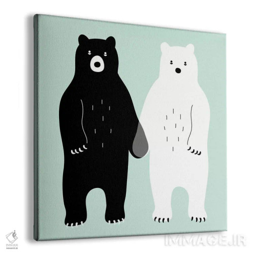 تابلو خاکستری اثر اندی وستفِیس - نمای پرسپکتیو محصول