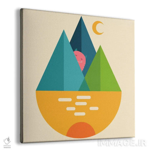 تابلو سلام اثر اندی وستفِیس - نمای پرسپکتیو محصول