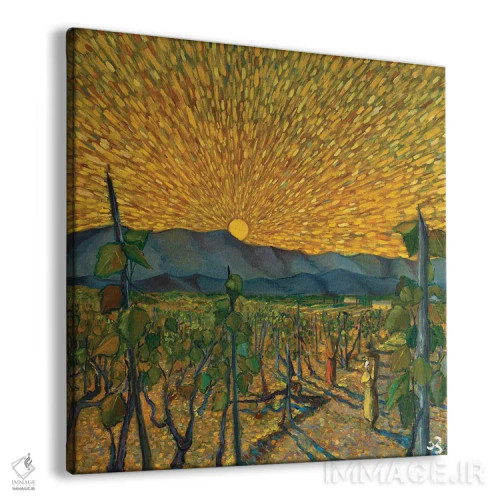 تابلو سرآغاز اثر الکساندر واشاکمدزه - نمای پرسپکتیو محصول