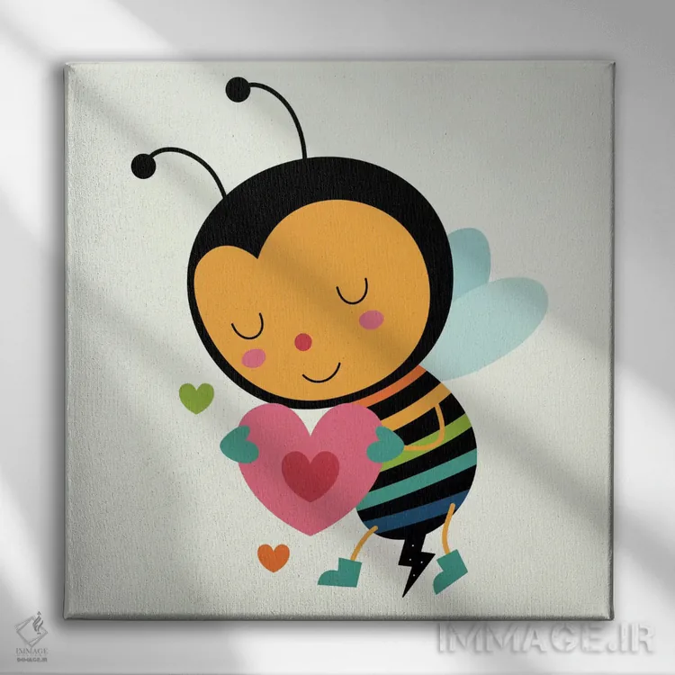 تابلو مال من باش اثر اندی وستفِیس - نمای روبهرو روی دیوار