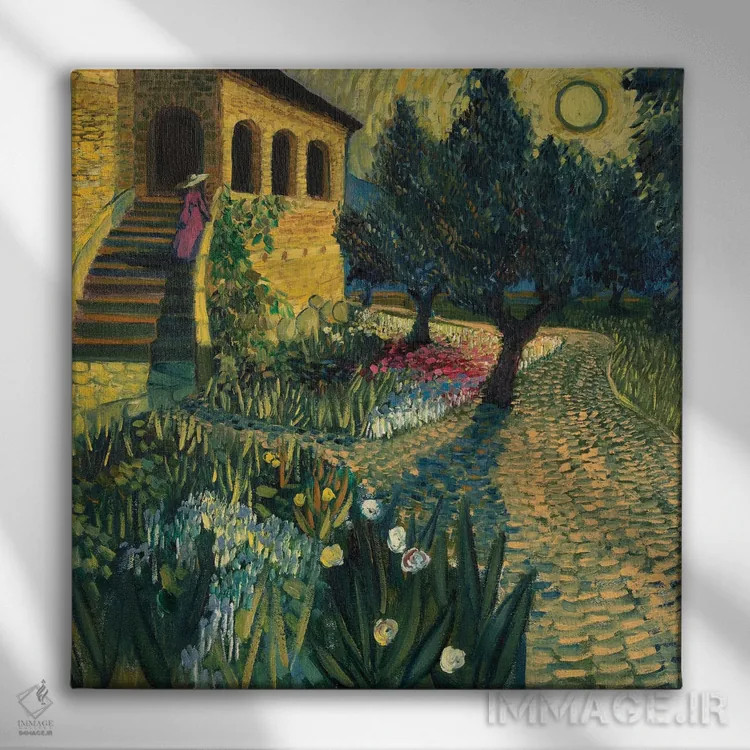 تابلو سهنزوخت (حس دلتنگی عمیق، اصطلاح آلمانی) اثر الکساندر واشاکمدزه - نمای روبهرو روی دیوار