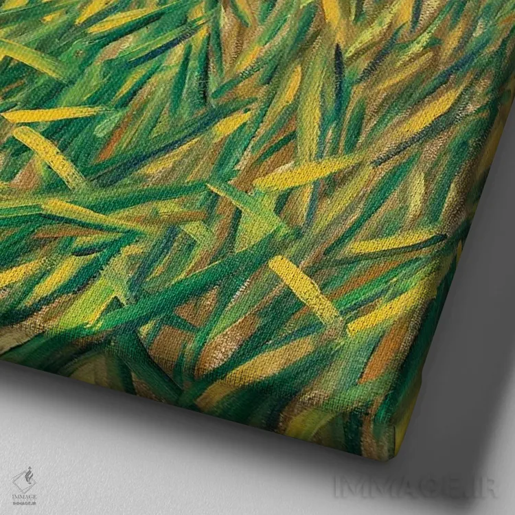 تابلو عمق میدان (اصطلاح عکاسی) اثر الکساندر واشاکمدزه - نمای نزدیک بافت بوم