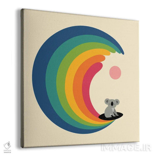 تابلو موجسوار رویا اثر اندی وستفِیس - نمای پرسپکتیو محصول