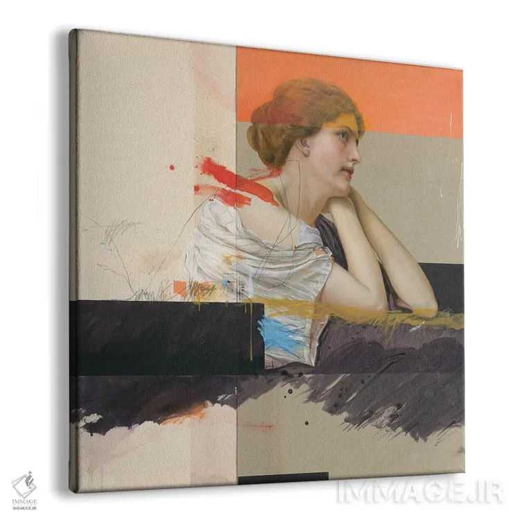 تابلو دل و جان پس از خداپرستی اثر آنیا ولفینگ - نمای پرسپکتیو محصول