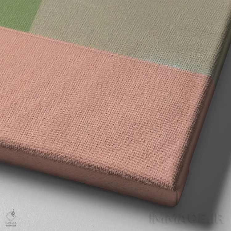 تابلو جولیا به سوی خدا اثر آنیا ولفینگ - نمای نزدیک بافت بوم