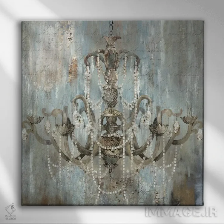 تابلو بیزمان اثر ایمی ویلسون - نمای روبهرو روی دیوار