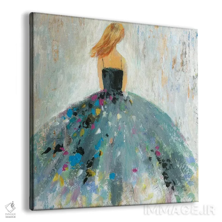 تابلو ایستاده و زیبا اثر ایمی ویلسون - نمای پرسپکتیو محصول