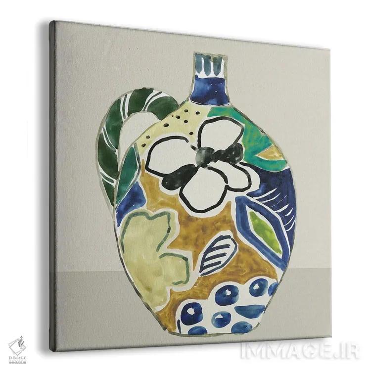 تابلو گلدان پیکاسو I اثر ایمی ویلسون - نمای پرسپکتیو محصول