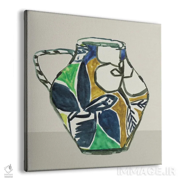 تابلو گلدان پیکاسو II اثر ایمی ویلسون - نمای پرسپکتیو محصول