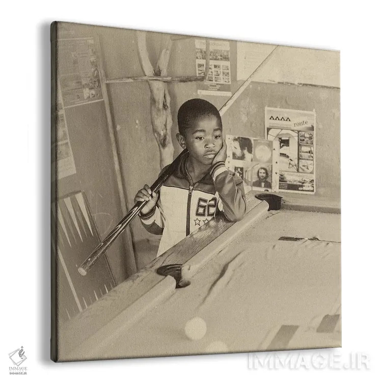 تابلو خیالبافی کنار استخر اثر اندرو لِوِر - نمای پرسپکتیو محصول