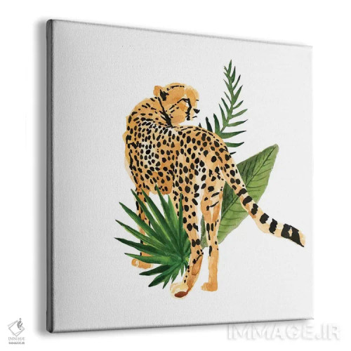 تابلو چشمانداز یوزپلنگ III اثر آنی وارن - نمای پرسپکتیو محصول