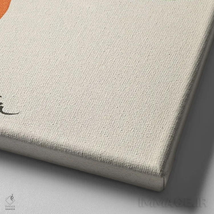 تابلو مرکبات تراتاره II اثر آنی وارن - نمای نزدیک بافت بوم