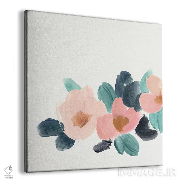 تابلو گلبرگهای قلمخورده II اثر آنی وارن - نمای پرسپکتیو محصول