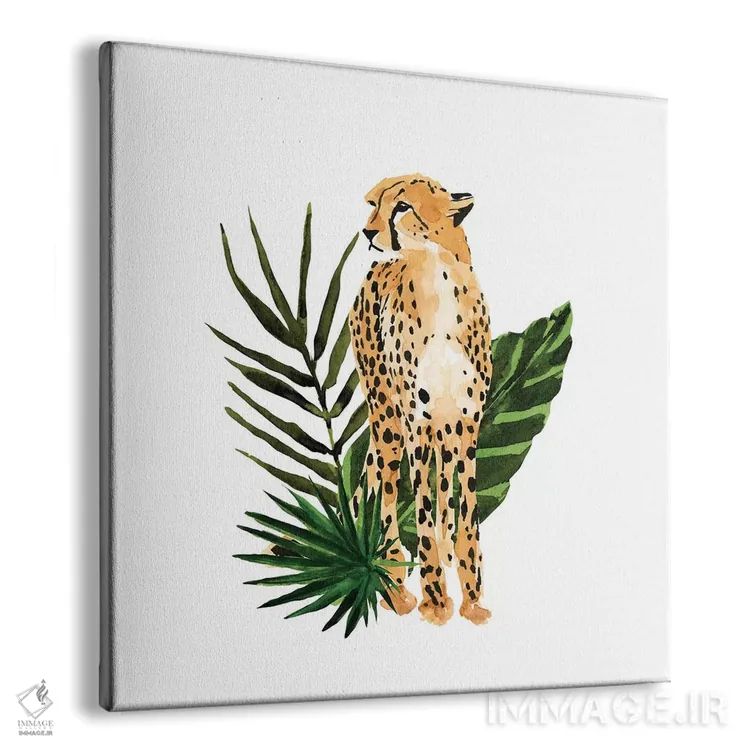 تابلو چشمانداز یوزپلنگ I اثر آنی وارن - نمای پرسپکتیو محصول