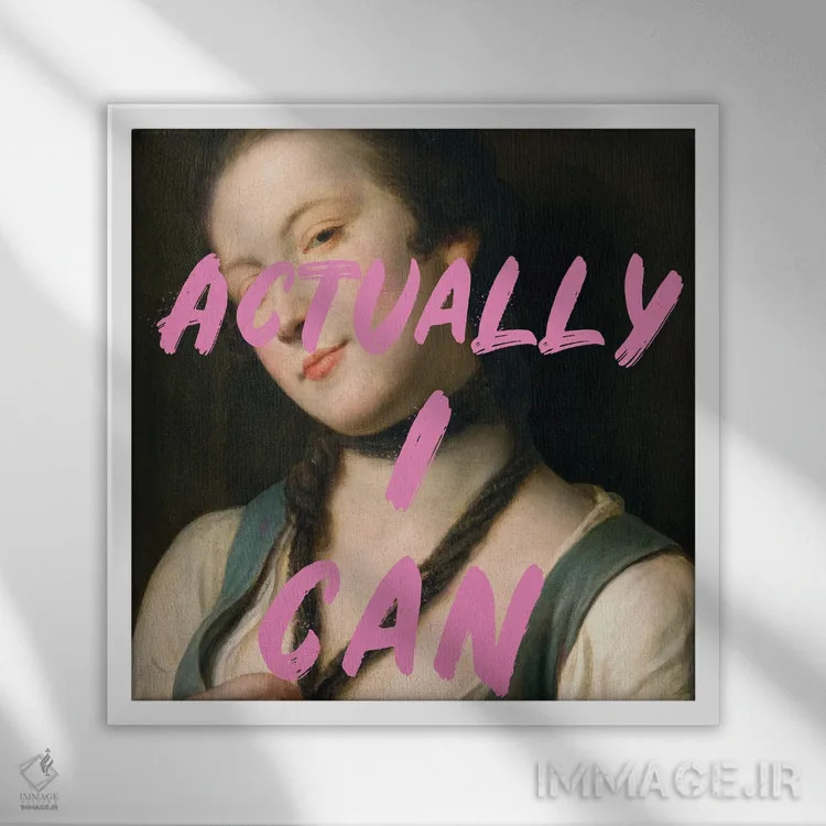 تابلو درسهای تاریخ II اثر آنی وارن - نمای قابدار سفید