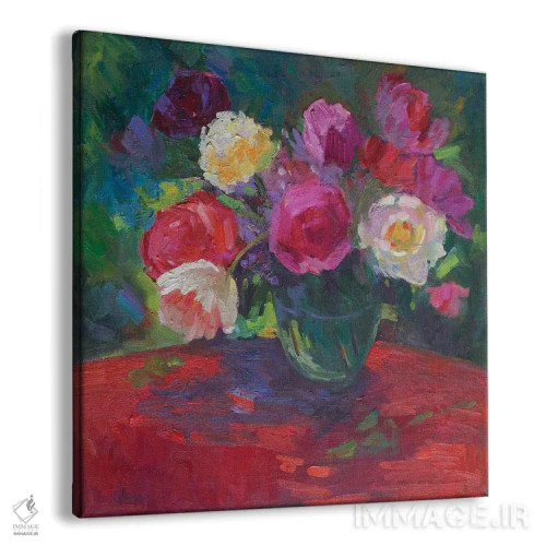 تابلو گلبرگها و شور اثر الکسی فاین - نمای پرسپکتیو محصول