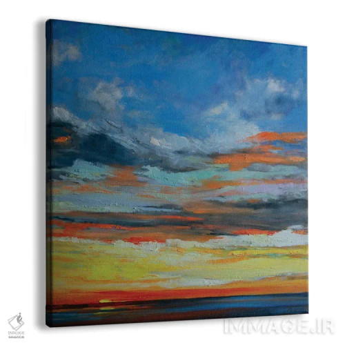 تابلو غروب ساحل هرموسا (کالیفرنیا) اثر الکسی فاین - نمای پرسپکتیو محصول