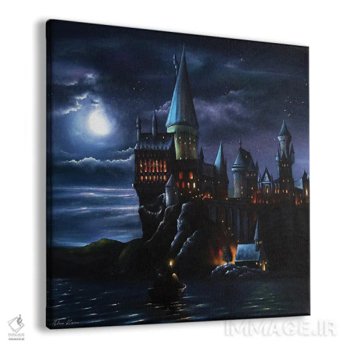 تابلو مهتاب هاگوارتز (هری پاتر) اثر الکس کر - نمای پرسپکتیو محصول