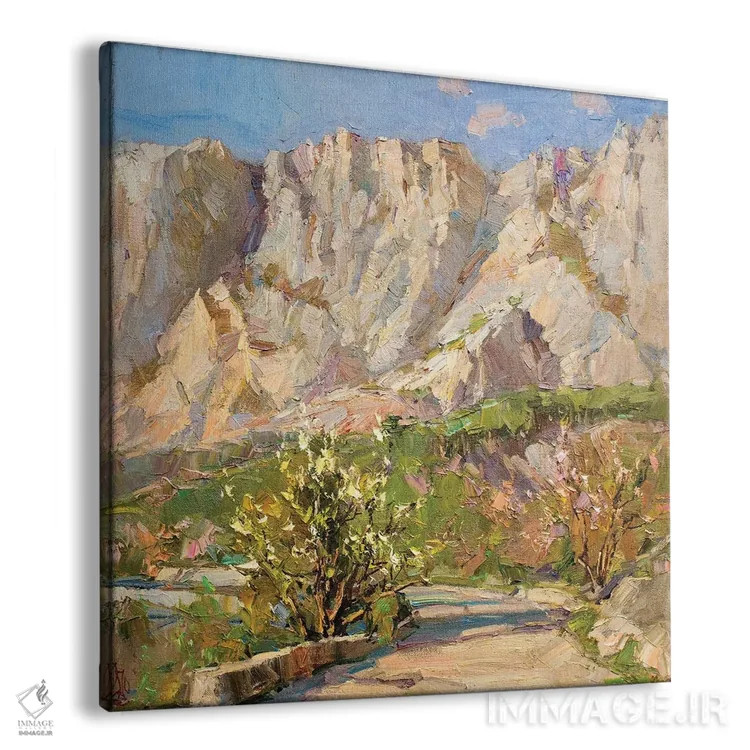 تابلو جاده به سوی ارتفاعات اثر سرگئی الکساندروویچ پوزدیف - نمای پرسپکتیو محصول
