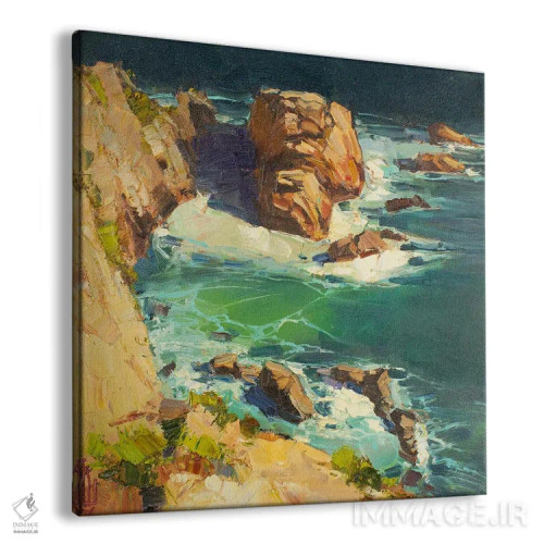 تابلو نیمروز بالای دریا اثر سرگئی الکساندروویچ پوزدیف - نمای پرسپکتیو محصول