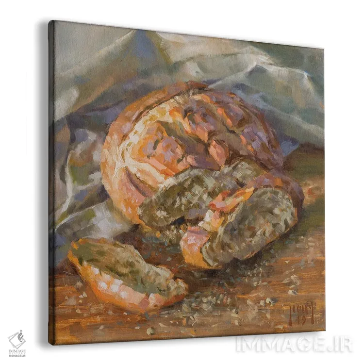 تابلو تازه از فر درآمده اثر الکس کلی - نمای پرسپکتیو محصول