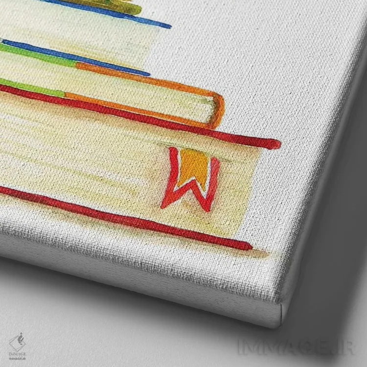 تابلو بچهگربهی خالدار خوابیده اثر آلکسی دیمیتریویچ شمیروف - نمای نزدیک بافت بوم