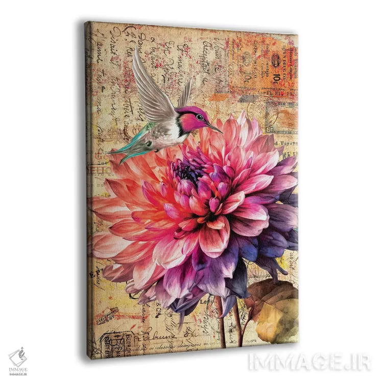 تابلو بلند رویاپردازی کن اثر هنرِ چونی - نمای پرسپکتیو محصول