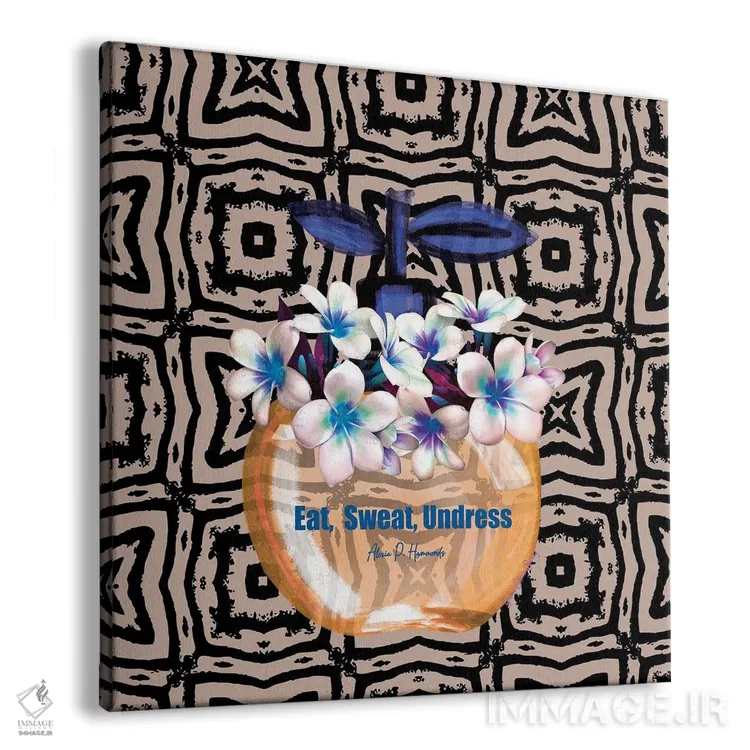 تابلو Sweat, Undress,بخور، عرق کن، لباس درآور! اثر هنرِ چونی - نمای پرسپکتیو محصول