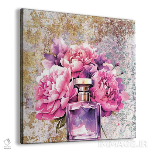 تابلو عطر یک زن اثر هنرِ چونی - نمای پرسپکتیو محصول