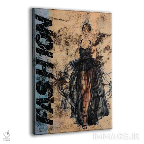 تابلو مد اثر هنرِ چونی - نمای پرسپکتیو محصول