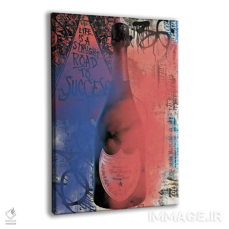 تابلو جاده مستقیم به سوی موفقیت اثر هنرِ چونی - نمای پرسپکتیو محصول