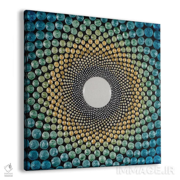 تابلو اشعهها اثر امی داینر - نمای پرسپکتیو محصول