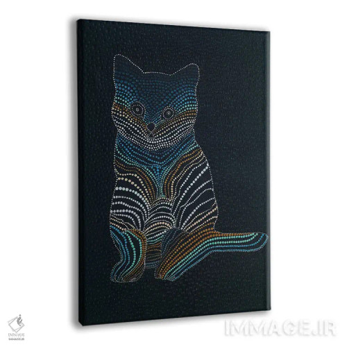 تابلو میو، میو (صدای گربه) اثر امی داینر - نمای پرسپکتیو محصول