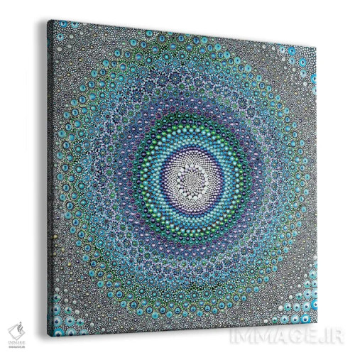 تابلو ذن (آرامش شرقی) اثر امی داینر - نمای پرسپکتیو محصول